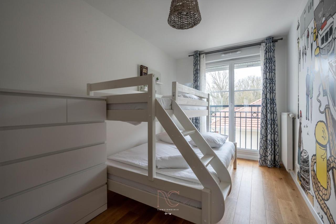 *Disneyland-Paris* 7Pers, Wifi, Netflix, Parking Montevrain Bagian luar foto